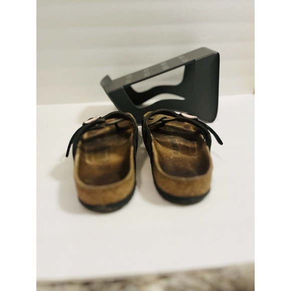 Birkenstock Womens Mayari Sandal Size 38 Rose Gold Leather Shoe - Picture 4 of 5